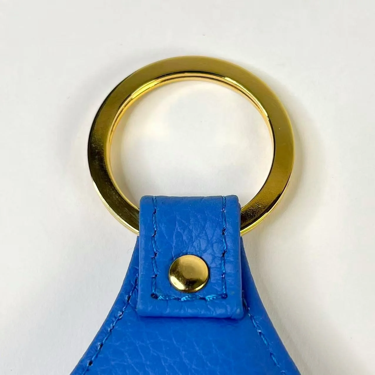 Patek Philippe Genève Blue Leather Calatrava Key Holder with Gold